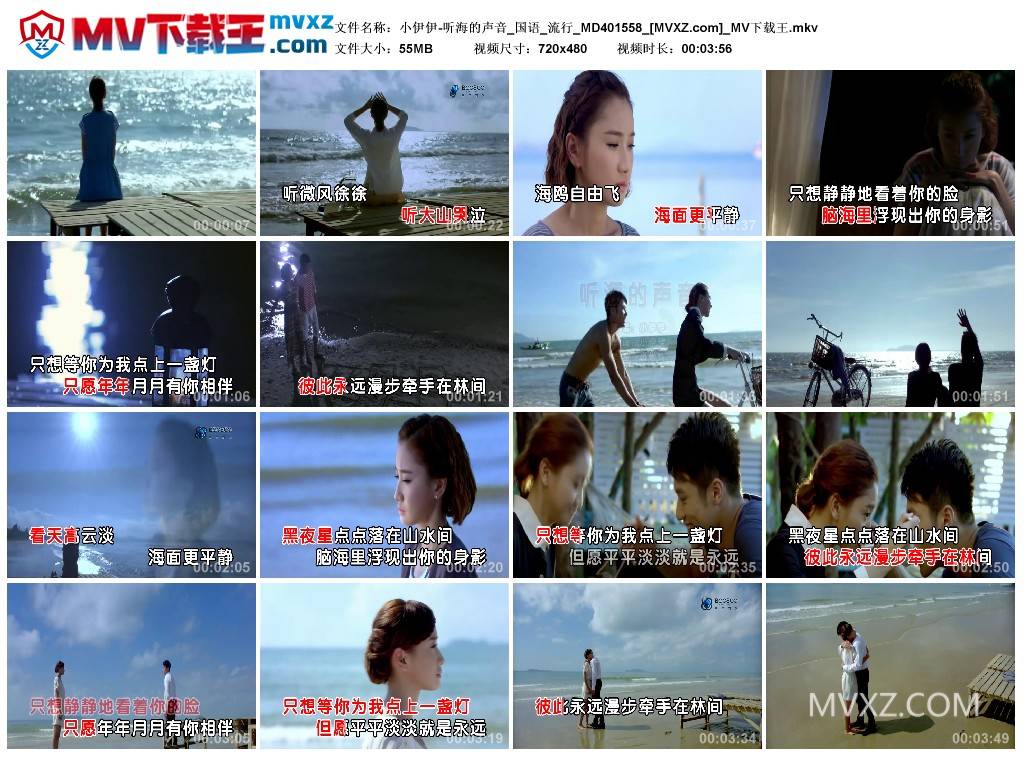 小伊伊-听海的声音_国语_流行_MD401558